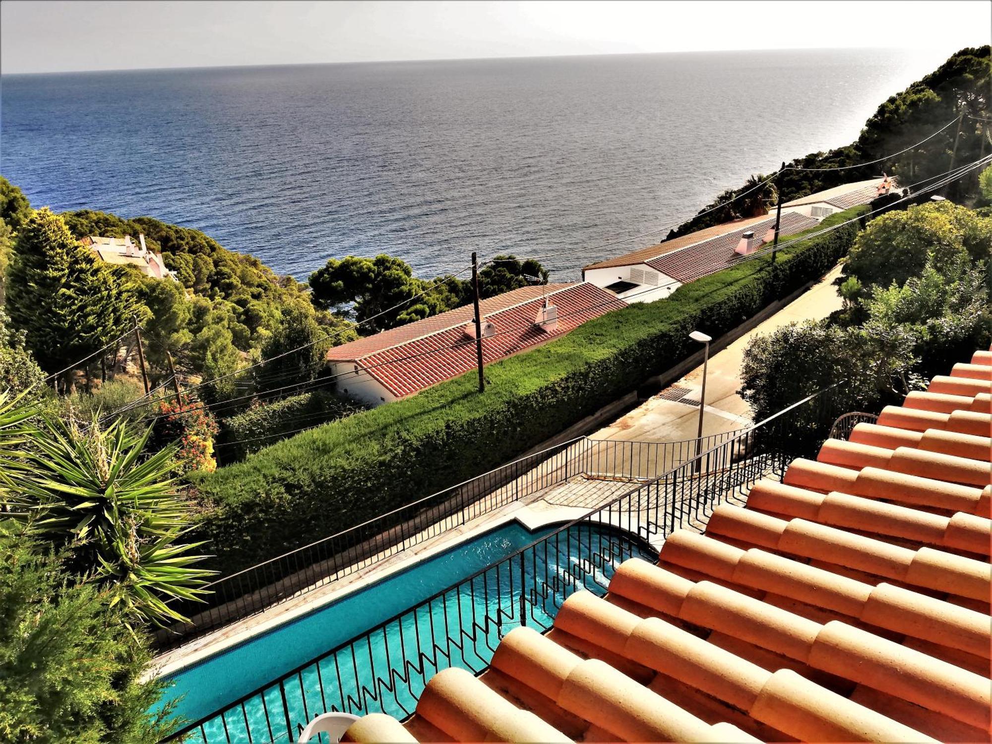 "La Terrasse De La Mer 8" -Climatisation-Wifi-Bbq -Piscine-Parking Begur Exteriör bild