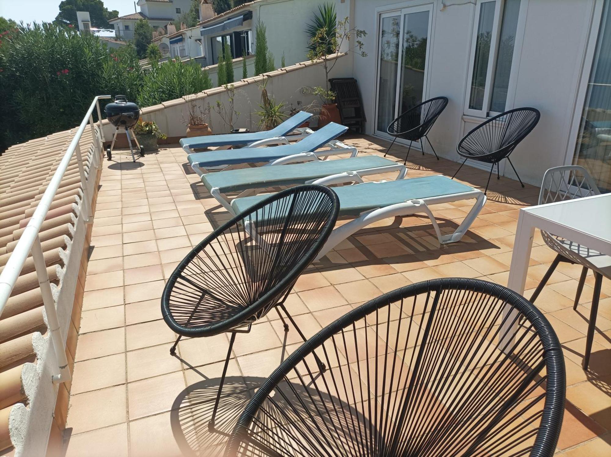 "La Terrasse De La Mer 8" -Climatisation-Wifi-Bbq -Piscine-Parking Begur Exteriör bild